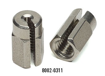 Column nut split/less injector 2pk TMO, MPN:8002-0311